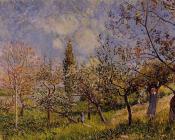 阿尔弗莱德西斯莱 - Orchard in Spring